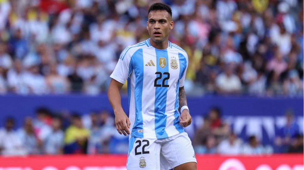 Lautaro Martinez is Argentina's leading scorer this tournament