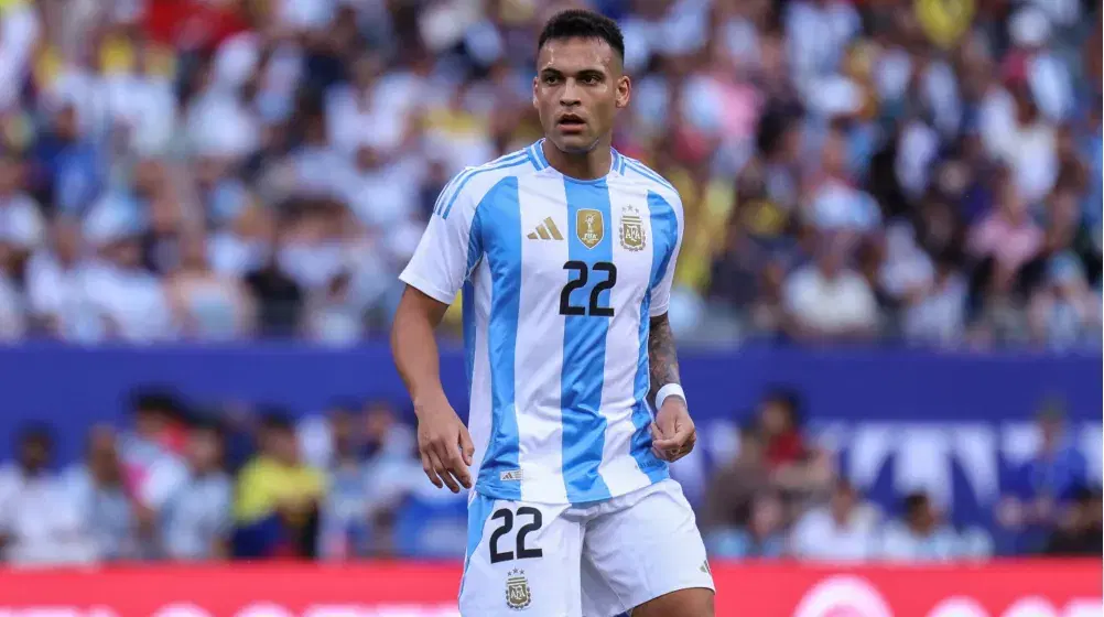 Lautaro Martinez is Argentina's leading scorer this tournament