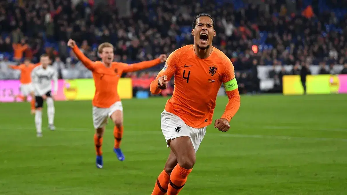 Virgil Van Dijk captains this backline for the Dutch