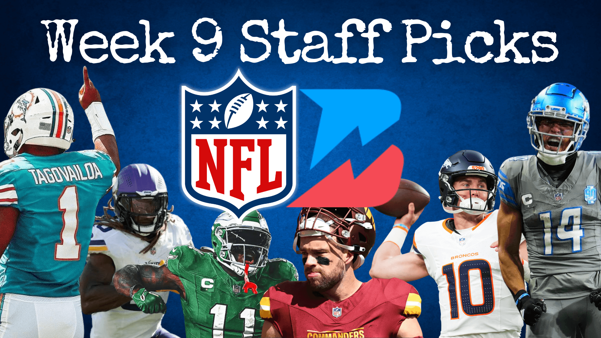 NFL Week 9 Staff Picks: Best Bets & Props From Our NFL Team