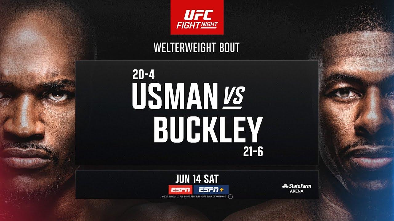 UFC Atlanta: Joaquin Buckley vs. Kamaru Usman Fight Card Odds, Predictions, Watch Info & FAQ