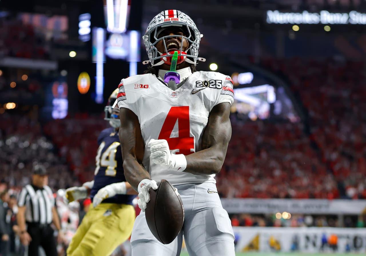 Jeremiah Smith and Ohio State are back in the Big Ten Championship this season - Indiana Ohio State Picks