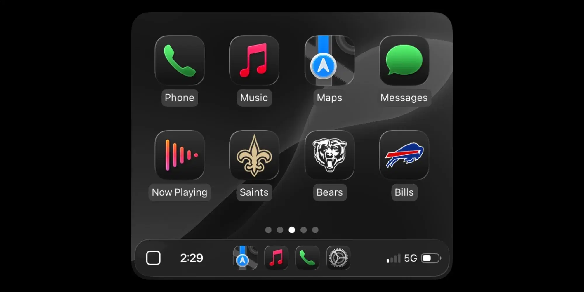 NFL Apps Launch on Apple CarPlay