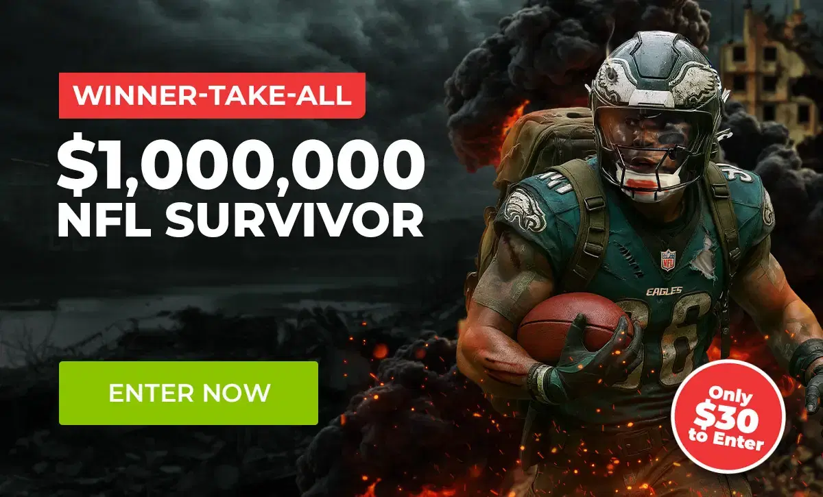 BetOnline NFL Survivor Contests Offer $1M and $100k Prizes