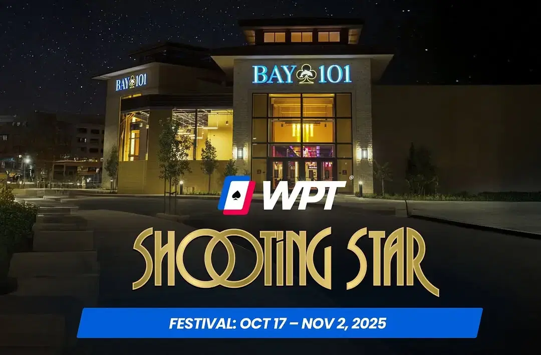 WPT Bay 101 Shooting Star Festival 2025 Set for October