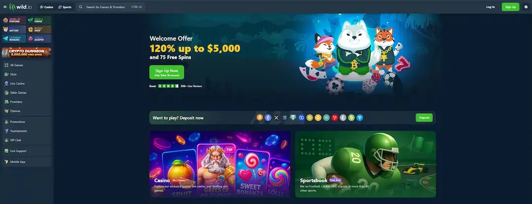 Wild.io Unveils €3M+ Crypto Casino Promotions for 2025