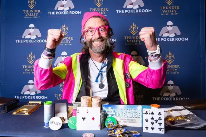 Andreas Kniep Wins Second WSOPC Ring at Thunder Valley