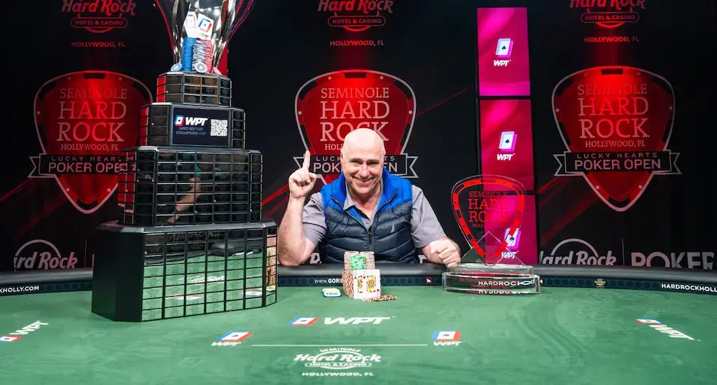 Giuseppe Iadisernia Wins WPT Lucky Hearts Poker Open