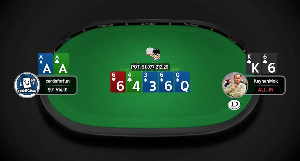 Kayhan Mokri Wins $1M Pot at CoinPoker High-Stakes Tables