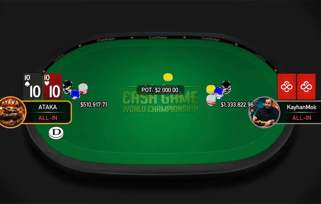 Kayhan Mokri Wins $154,100 vs ATAKA on CoinPoker