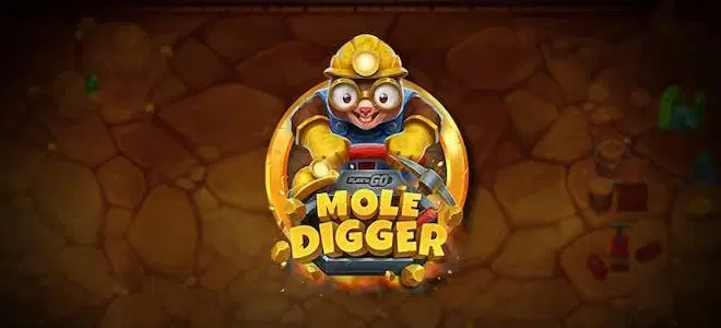 Play’n GO’s Mole Digger Slot Now at Flush Casino