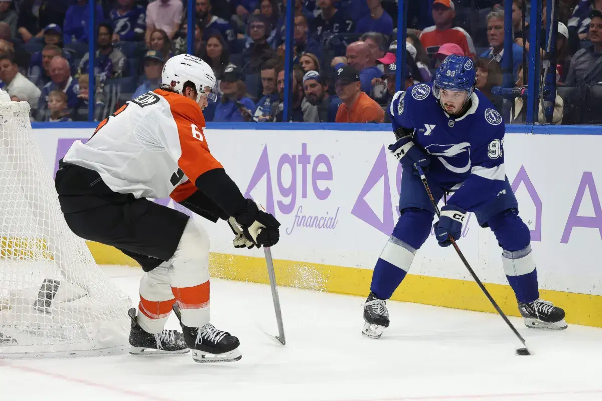 Gage Goncalves and Travis Sanheim