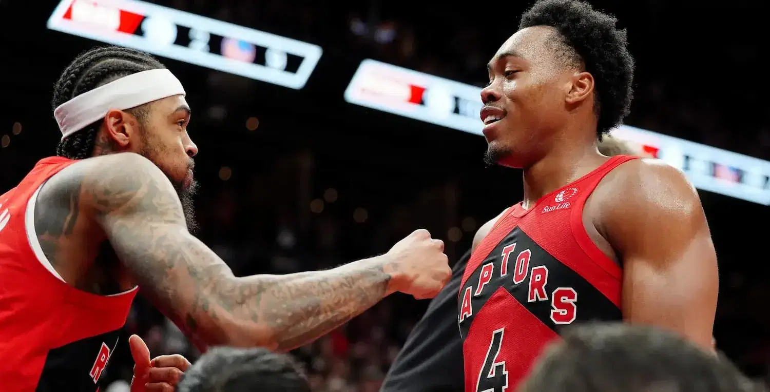 Scottie Barnes and Brandon Ingram