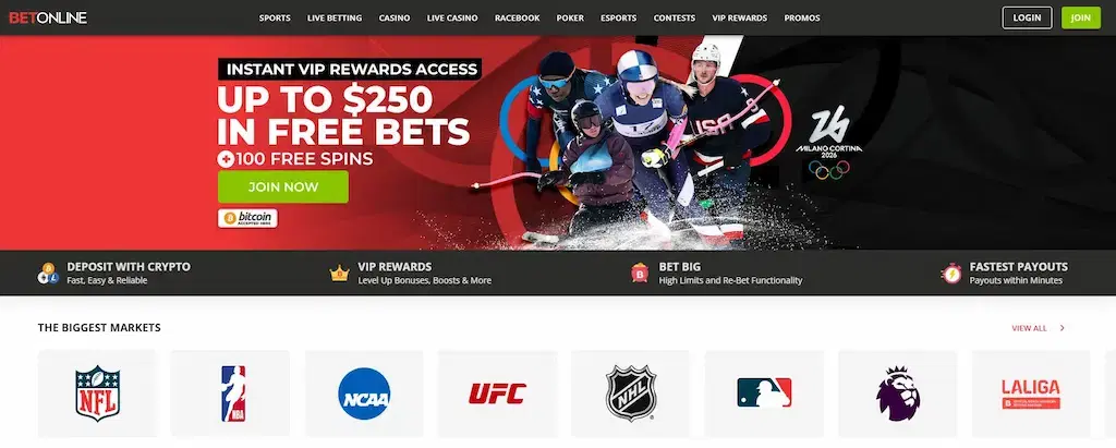 BetOnline Sportsbook FI Feb 2026