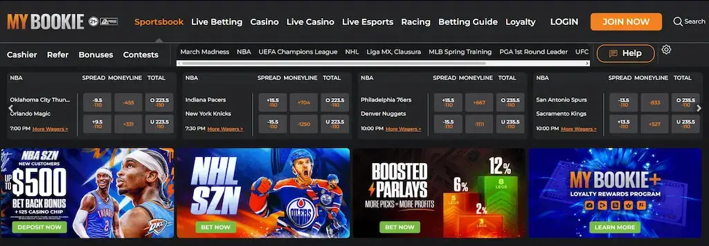 MyBookie Sportsbook FI Mar 2026