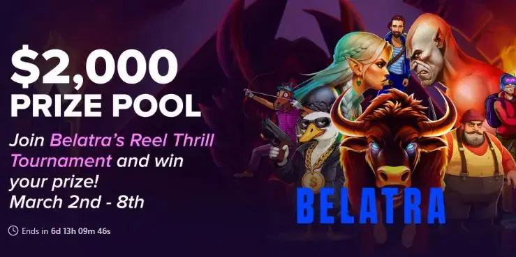 Wild.io Casino Launches Belatra Reel Thrill Tournament