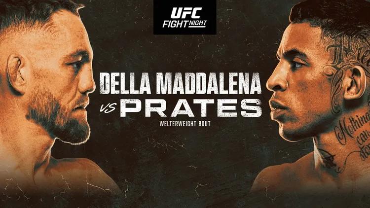 UFC Perth Jack Della Maddalena vs Carlos Prates Main Card Preview, Odds, Watch Info & FAQ