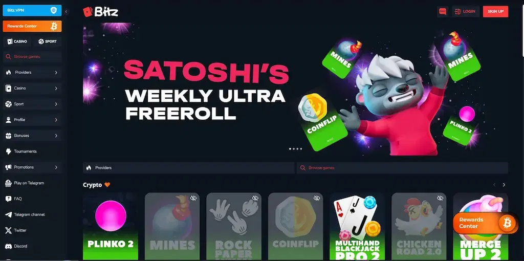Bitz.io Casino FI May 2026