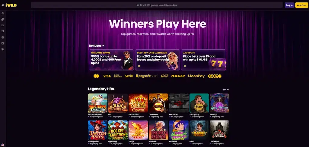 iWild Casino FI May 2026