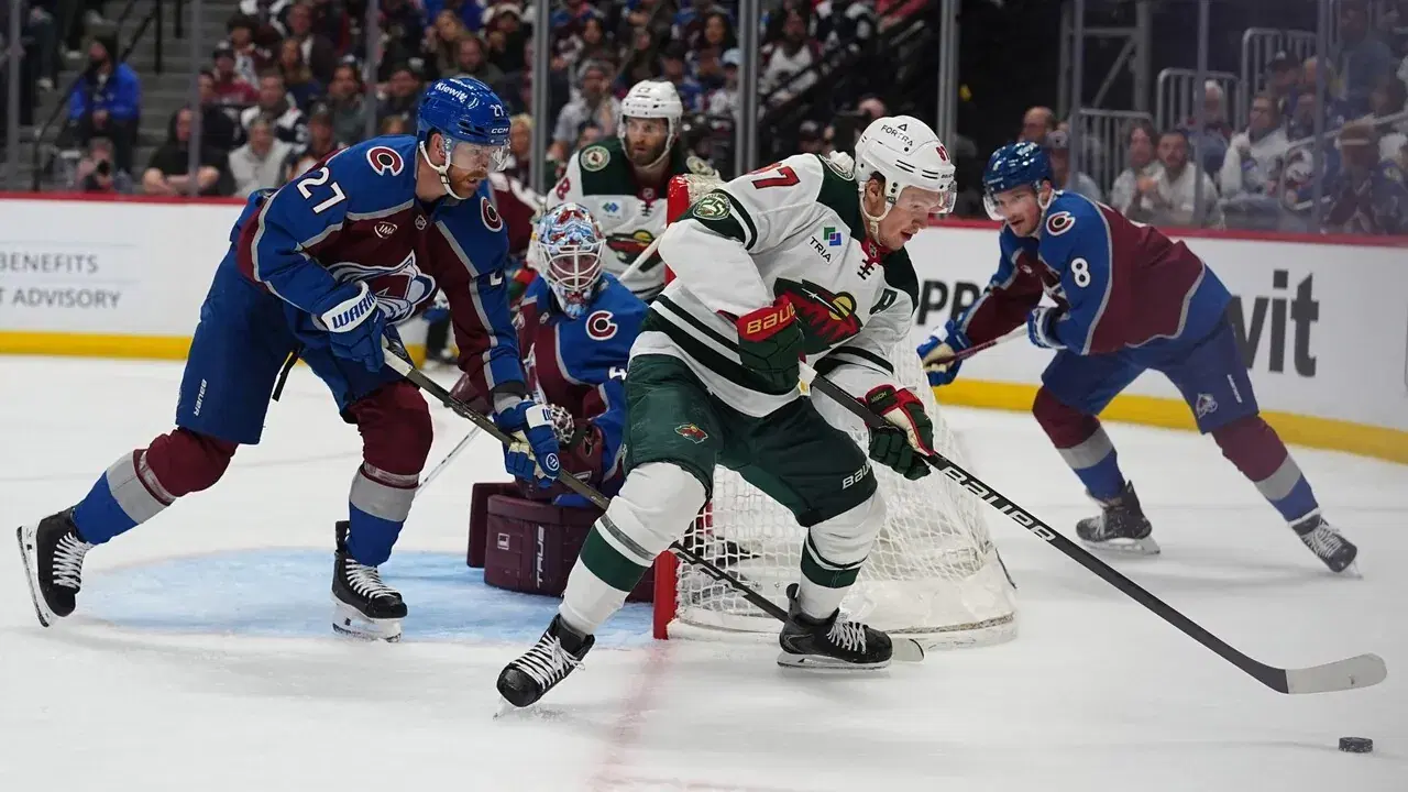 Kirill Kaprisov and Brett Kulak