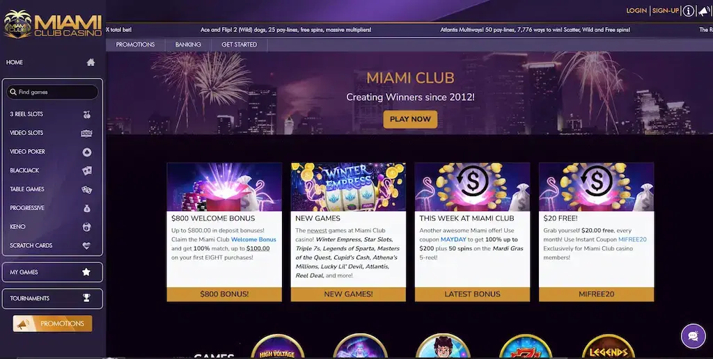 miami club casino fi may 2026