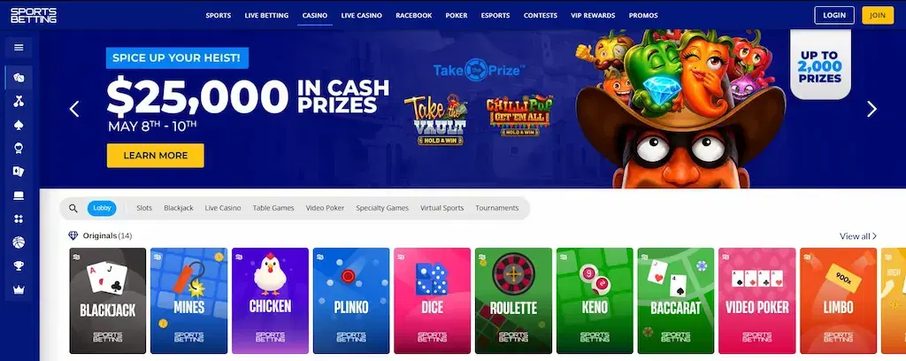sportsbetting casino fi may 2026