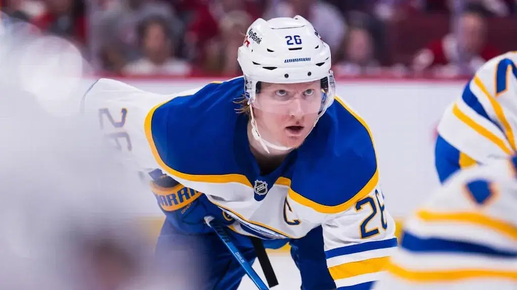 Montreal Canadiens vs. Buffalo Sabres Game 7 Prediction & Best Bets cover (Buffalo Sabres center Tage Thompson)