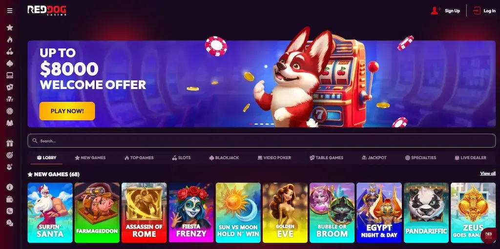 Red Dog Casino Expert Review & Bonuses