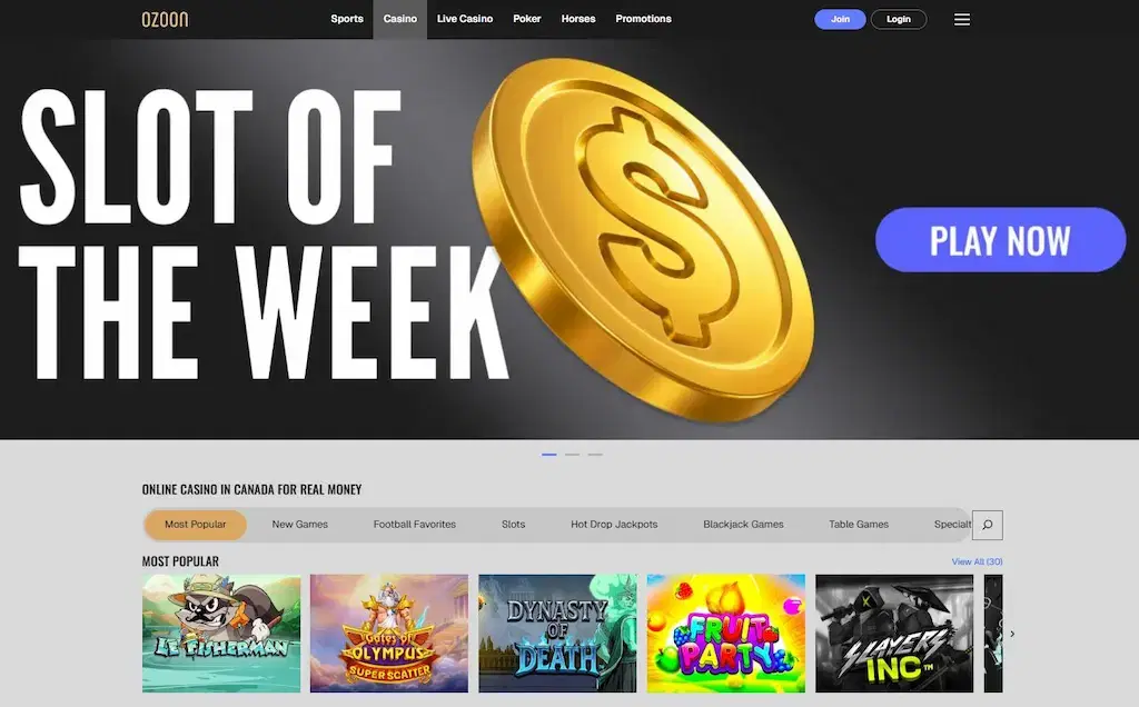 Ozoon Casino Expert Review