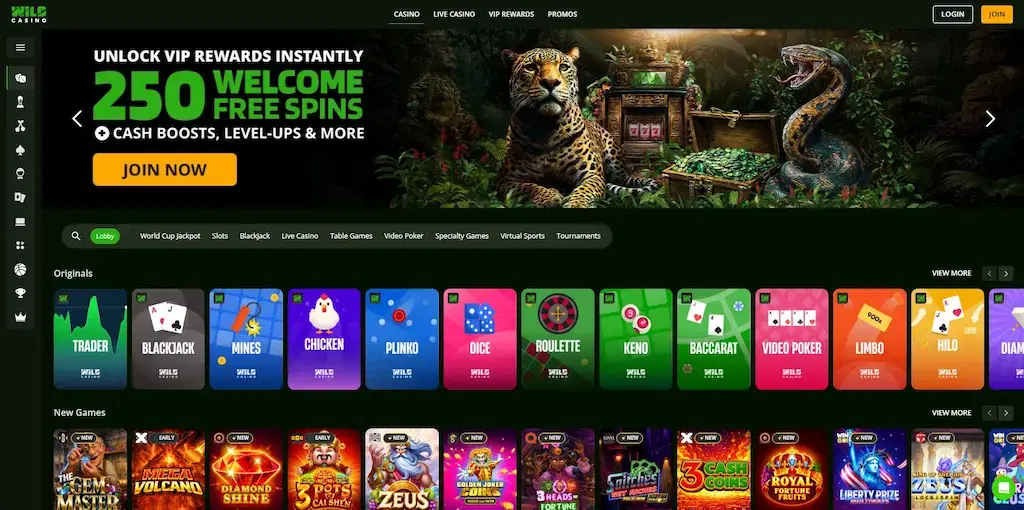 wild casino fi july 2026