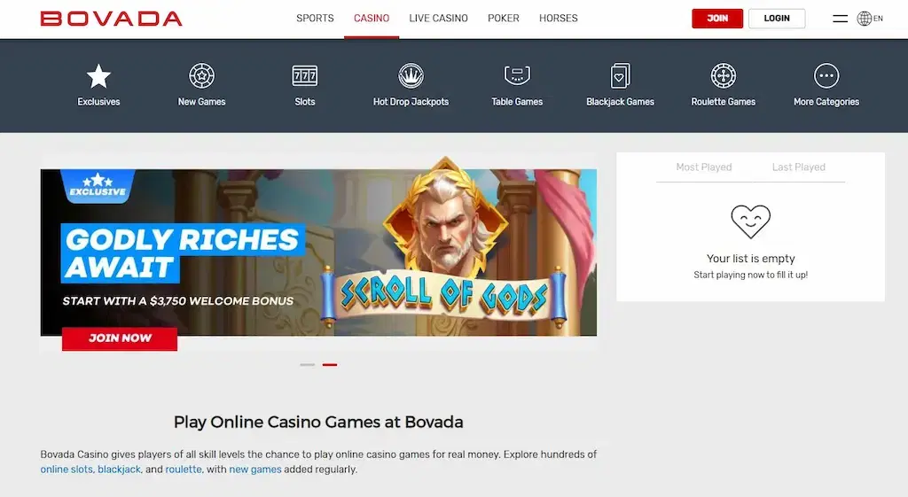 bovada casino fi aug 2026