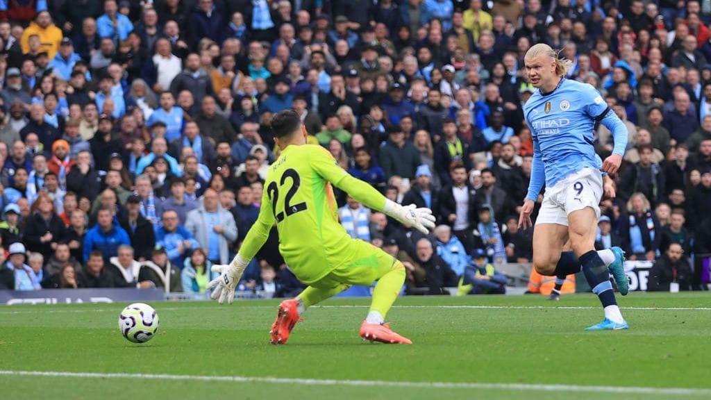 Both Teams to Score Betting Guide cover (Erling Haaland scoring for Manchester City)