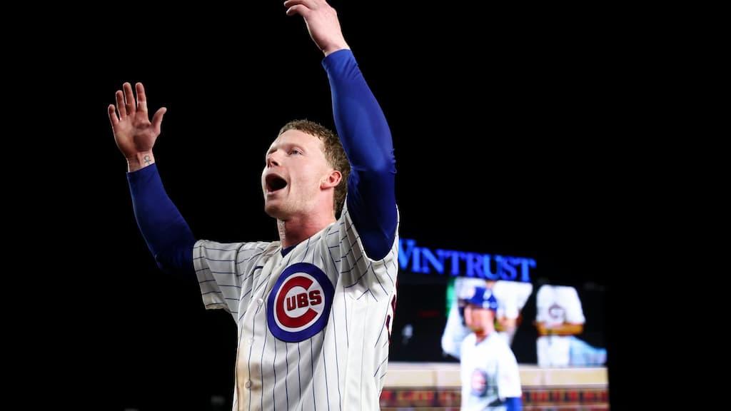 MLB Hitter Props Guide cover (Pete Crow-Armstrong of the Chicago Cubs)