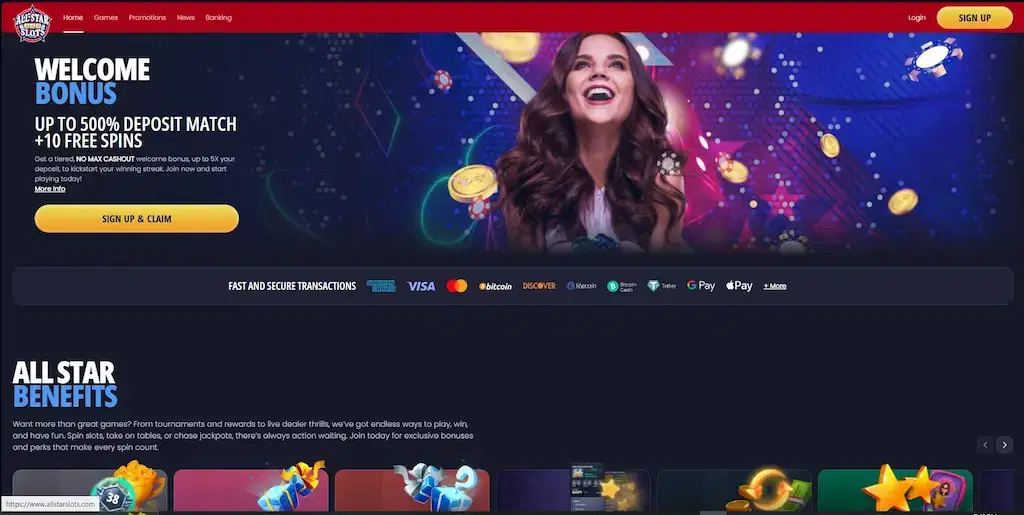 All Star Slots Casino Expert Review