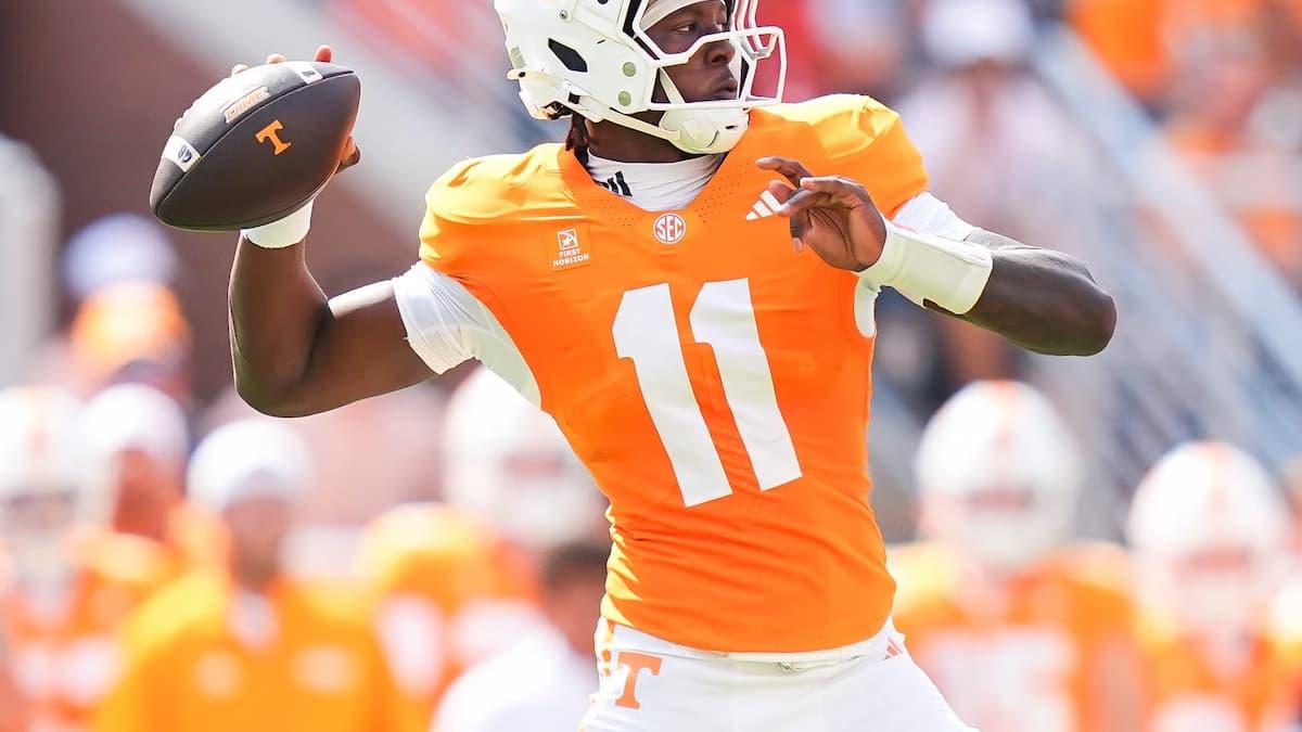 Faizon Brandon has six touchdowns and zero interceptions as a starter for Tennessee - Texas Tennessee Expert Picks