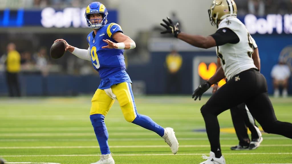 NFL MVP Betting Guide cover (Los Angeles Rams QB and 2025 NFL MVP Matthew Stafford)