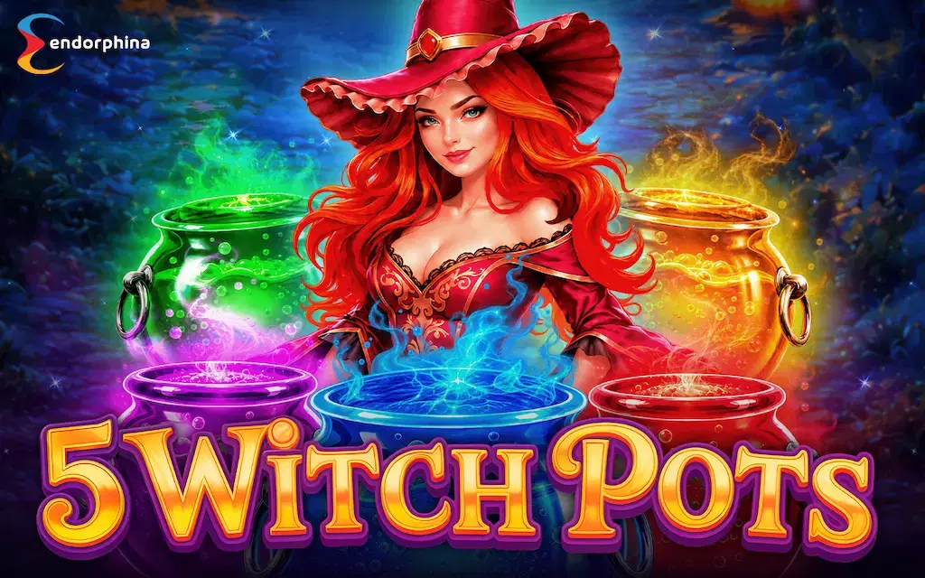 Endorphina’s 5 Witch Pots Now Live at Crypto-Games.io