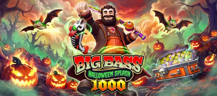 Big Bass Halloween Splash 1000 Now Available at Flush Casino