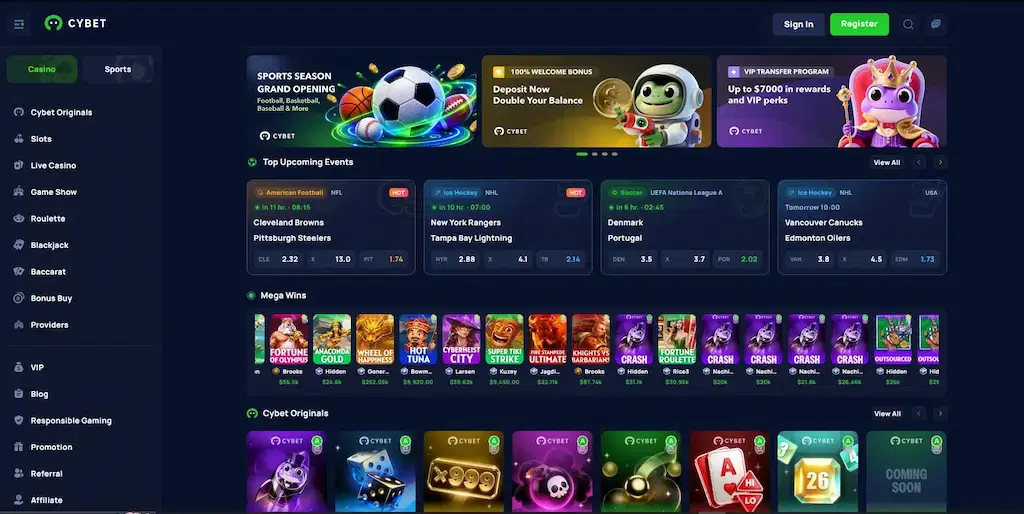 cybet casino fi oct 2026
