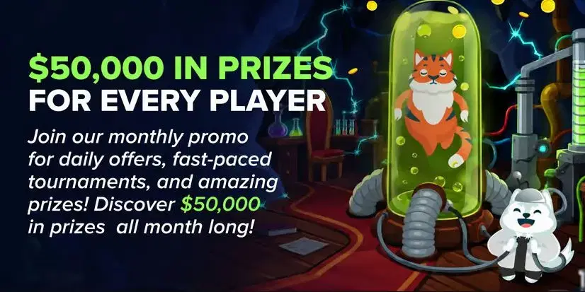 Wild.io Fortune Lab: Unlock Daily Rewards & $50K Prizes