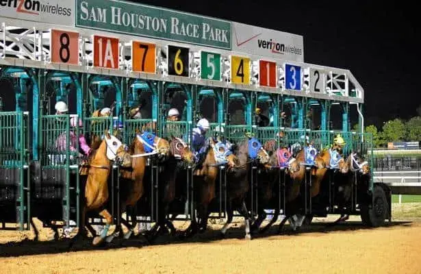 Sam Houston will run two 5 1/2 furlong stakes on Thursday night.