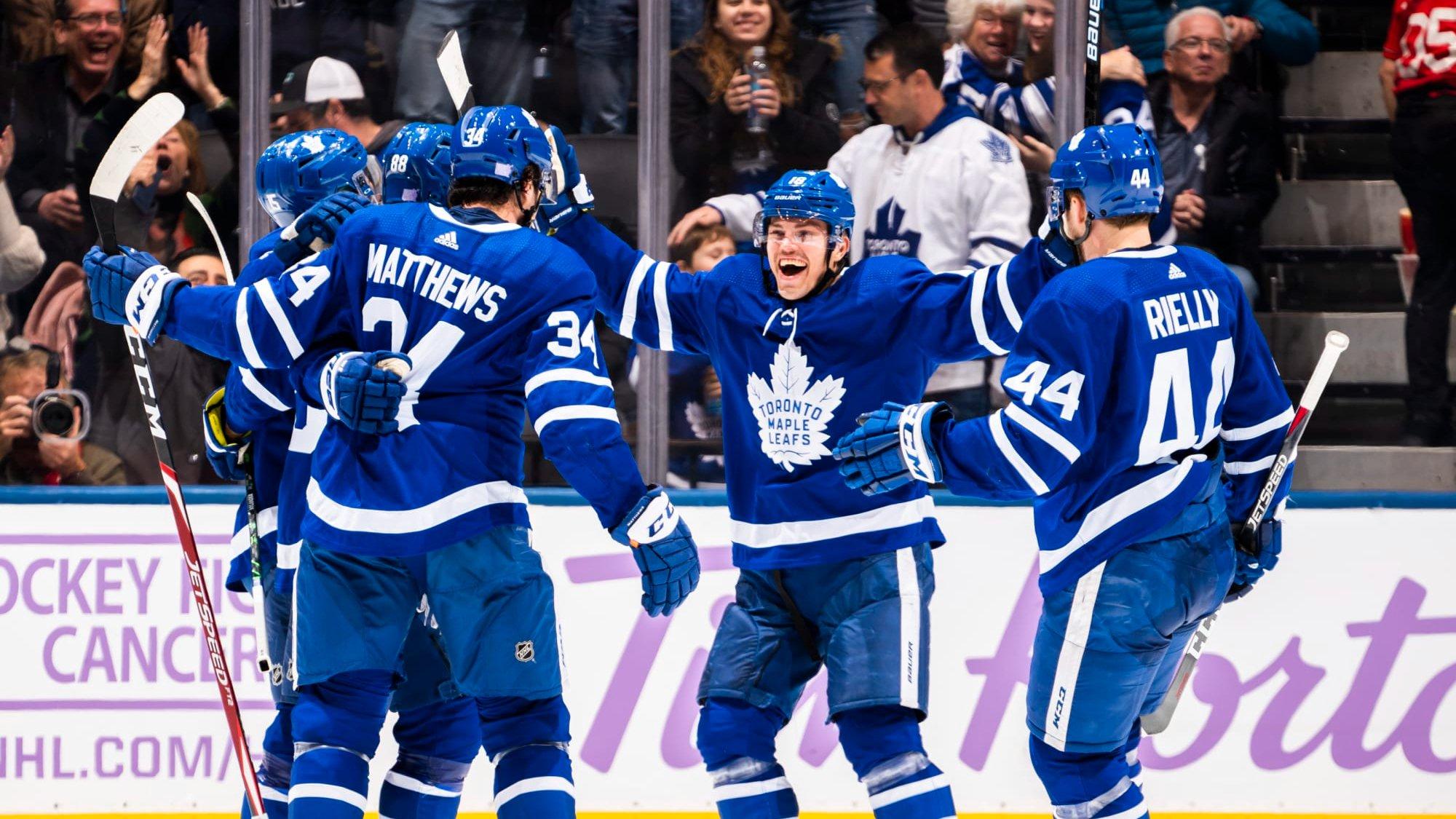 The Maple Leafs have been an offensive force this seasons