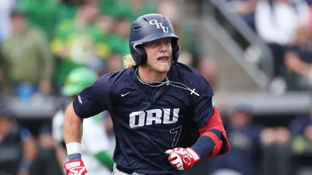 Jonah Cox Oral Roberts TCU College World Series 6/20/23