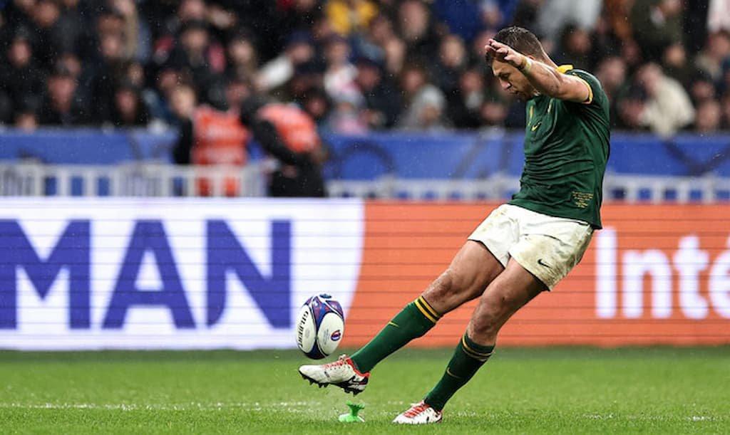 Handre Pollard New Zealand vs South Africa Rugby World Cup 2023 final odds prediction picks cover
