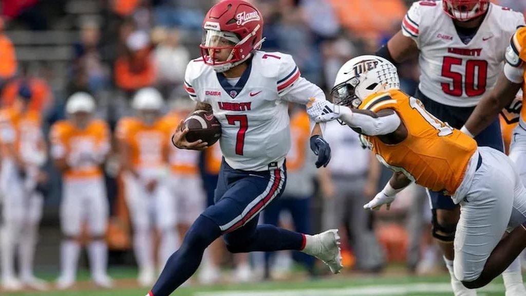 New Mexico State vs Liberty football prediction odds picks 12/1/2023 cover