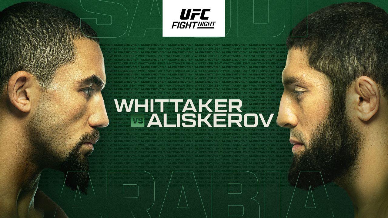 UFC Saudi Arabia: Whittaker vs. Aliskerov Odds, Main Event & Prelim Picks, Schedule, & How to Watch