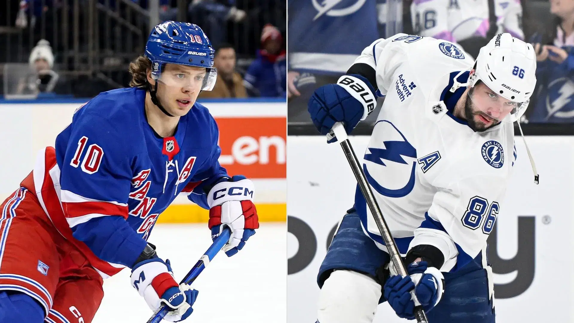 Artemi Panarin and Nikit Kucherov