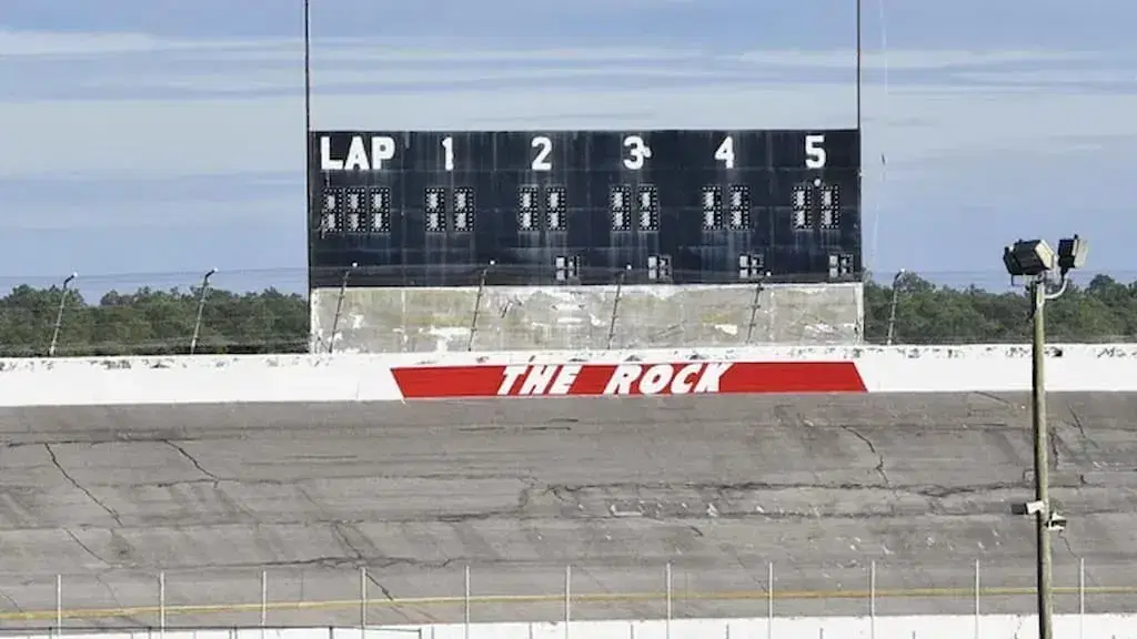 Rockingham Speedway, the location of the NASCAR Xfinity Series 2025 North Carolina Education Lottery 250