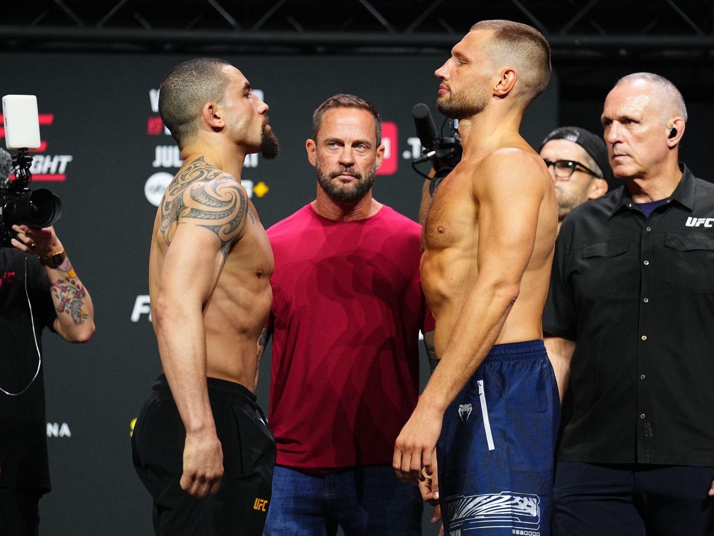 UFC Abu Dhabi Robert Whittaker vs Reinier De Ridder Fight Card Analysis, Best Bet, & Predictions