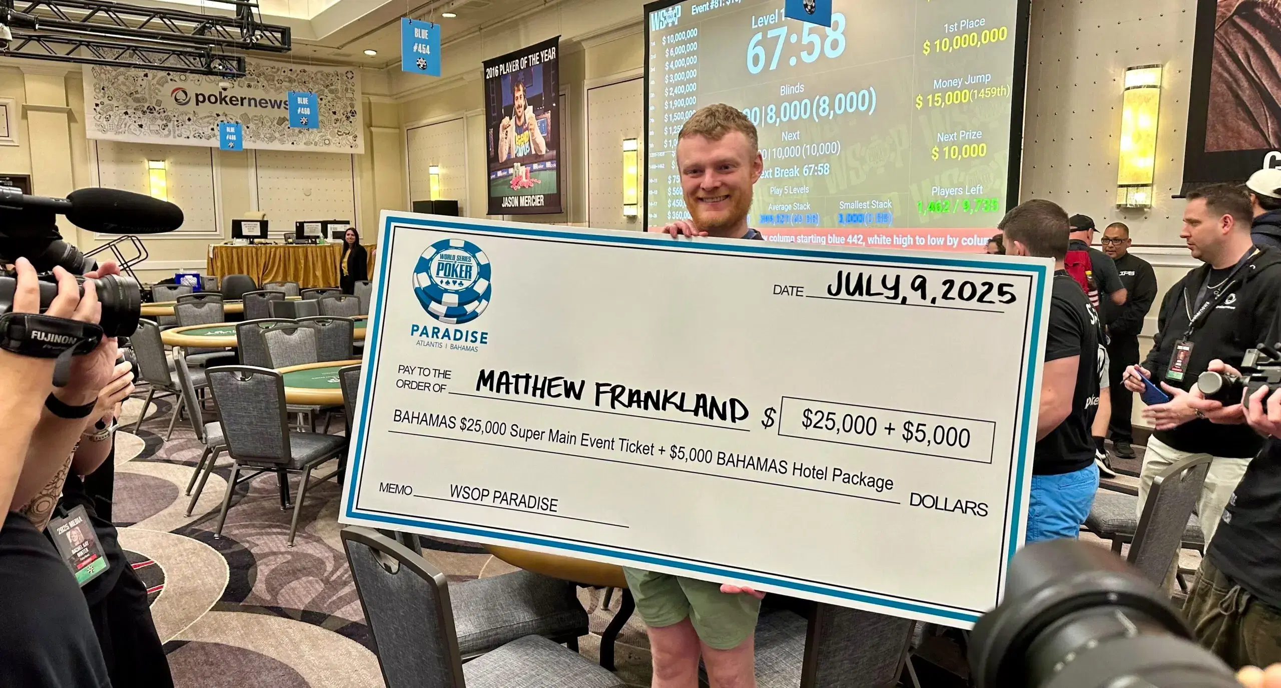 2025 WSOP Main Event Bubble Bursts in Dramatic Day 4